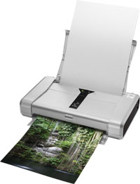 Canon PIXMA iP100 - přenosná/A4/9600x2400/USB/IrDA/PictBridge - bez baterie