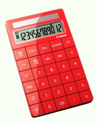 Canon kalkulačka Xmark 1 RED